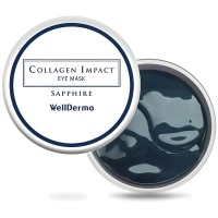 WellDerma Collagen Impact Sapphire Eye Mask - Патчи с морским коллагеном 100гр./60шт.