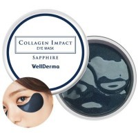 WellDerma Collagen Impact Sapphire Eye Mask - Патчи с морским коллагеном 100гр./60шт.