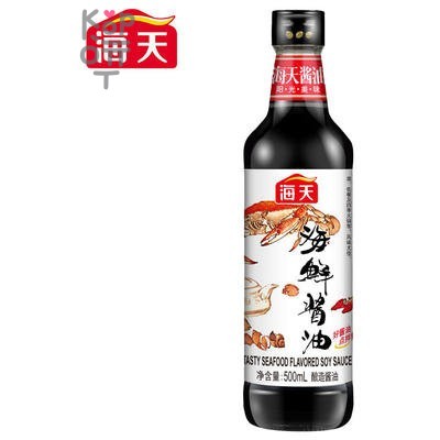 Соевый соус со вкусом морепродуктов  Haday Tasty Seafood Flavored Soy Sauce, 500мл.