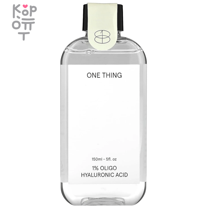 ONE THING 1% Oligo Hyaluronic Acid Toner - Тонер с олиго-гиалуроновой кислотой против мелких морщинок 150мл. ШАГ: Тонер ONE THING % Oligo Hyaluronic Acid Toner — уходовое средство для регулярного использования; в товаре выделяется: гиалуроновая кислота. В КорОпт можно подобрать свежие приходы азиатской косметики с хорошим остаточным сроком годности и собрать заявку по средствам регулярного ухода.