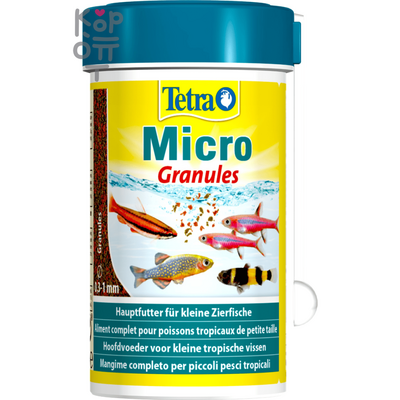 Tetra Micro Granules корм для мелких видов рыб 100мл.