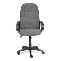 Office Chair OC-507 Gray - Кресло офисное с высокой спинкой, ткань, серое