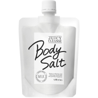 Utena Juicy Cleanse Body Salt Milk - Солевой скраб для увлажнения и мягкости кожи, с ароматом кокосовой ванили, 300гр.