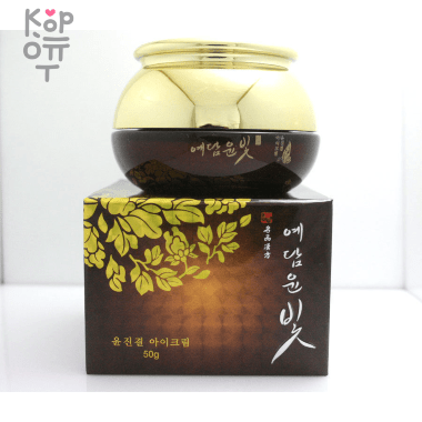 YE DAM YUN BIT GYEOL Eye Cream - Укрепляющий крем для кожи вокруг глаз с Маточным молочком 50гр. &mdash; Корейские товары для всей семьи(КорОпт)