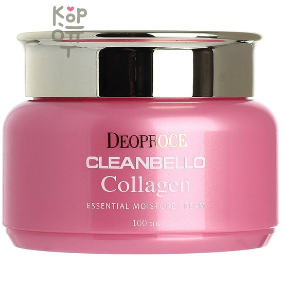 Deoproce Cleanbello Collagen Essential Moisture Cream - Омолаживающий крем с Коллагеном 100мл.