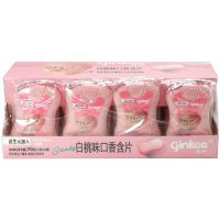 Освежающая карамель Холодок Ginkee Prebiotics с пребиотиками и фруктовым вкусом Персика