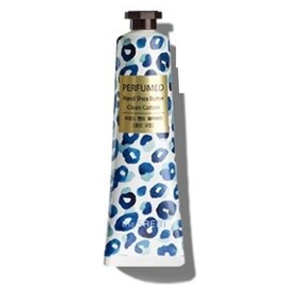 The Saem Perfumed Hand Shea Butter Clean Cotton — Крем для рук с маслом ши «Чистый хлопок», 30 миллилитров