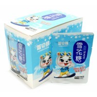 Конфета "Холодок" Laibeiiong Snow Candy Зайчик на сноуборде, со вкусом ледяного Лимона