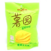 Чипсы Shanhai Foods Potato chipsс ароматом выпечки и вкусом запеченного картофеля, 12гр.