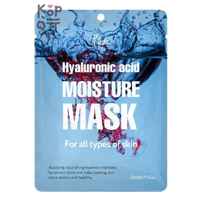 Thinkco HYALURONIC ACID MOISTURE MASK - Тканевая маска для лица с гиалуроновой кислотой, 23 мл
