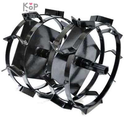 Huter 320/90 Грунтозацеп с кронштейном для мотокультиваторов МК-7500, МК-8000 (шестигранник 23 мм)