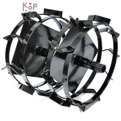 Huter 320/90 Грунтозацеп с кронштейном для мотокультиваторов МК-7500, МК-8000 (шестигранник 23 мм)