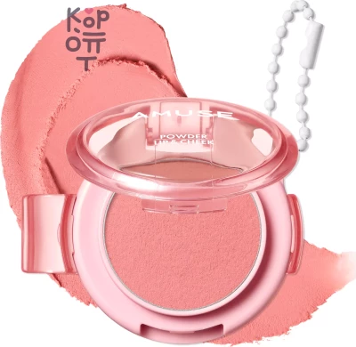 AMUSE Powder Lip &amp; Cheek 01 Peach Whip - Кремовая пудра для макияжа губ и щек, 4 г