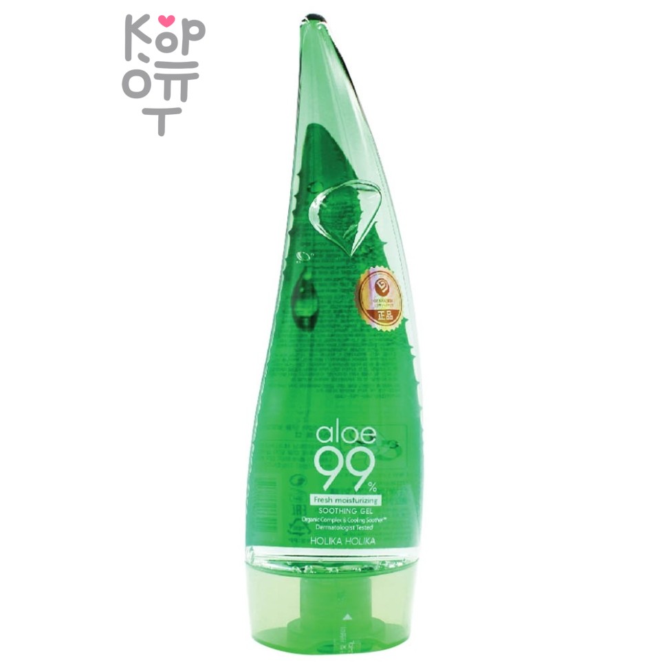 Holika Holika Aloe Vera Soothing Gel - Успокаивающий и увлажняющий универсальный гель алоэ 250 g