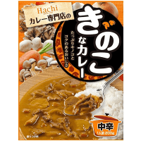 Hachi Mushroom curry medium spicy at - Соус Карри с хрустящей текстурой из 3 видов грибов, средней остроты, 200гр.