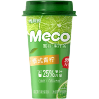 Сокосодержащий освежаюший напиток MECO с мятой и вкусами фруктов, 400мл.