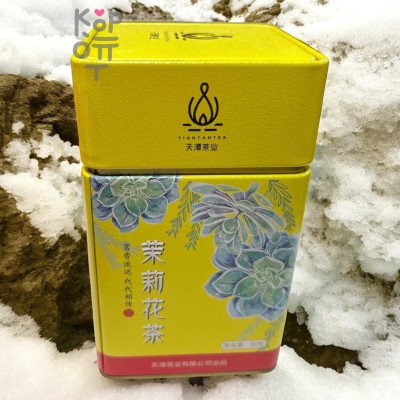 Чай Tiantan Tea - Зеленый жасминовый чай, 50гр.
