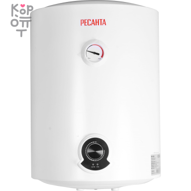 Накопительный водонагреватель Ресанта круглый ВН-30К — Корейские товары для всей семьи(КорОпт)