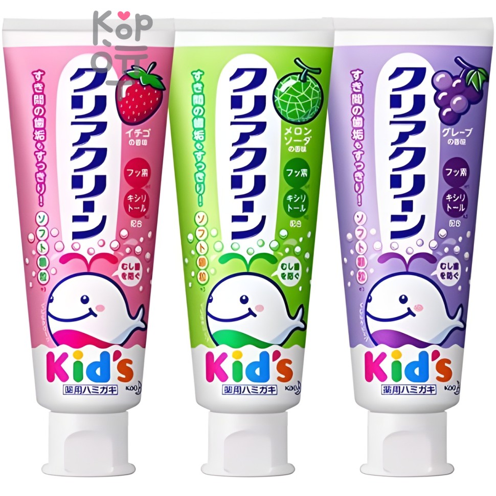 KAO Clear Clean Kid's Детская зубная паста 70гр.