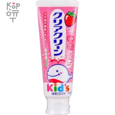 KAO Clear Clean Kid&#039;s Детская зубная паста 70гр. — Корейские товары для всей семьи(КорОпт)