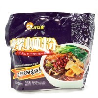 Лапша рисовая - Самовар, Liuzhou Haohuanluo Hot Pot с моллюсками - такая счастливая улитка, 300гр.