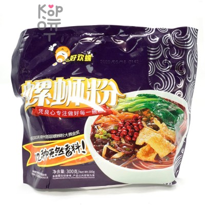 Лапша рисовая - Самовар, Liuzhou Haohuanluo Hot Pot с моллюсками - такая счастливая улитка, 300гр.