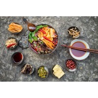 Лапша рисовая - Самовар, Liuzhou Haohuanluo Hot Pot с моллюсками - такая счастливая улитка, 300гр.