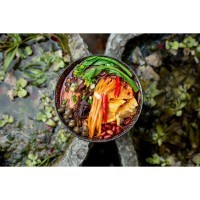 Лапша рисовая - Самовар, Liuzhou Haohuanluo Hot Pot с моллюсками - такая счастливая улитка, 300гр.