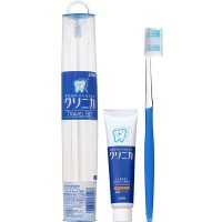 LION Clinika Travel Set - Дорожный набор Зубная паста 30гр. + зубная щетка средней жесткости.
