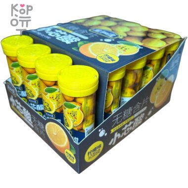 Драже Wanheda Холодок без сахара со вкусом Лимона — Корейские товары для всей семьи(КорОпт)