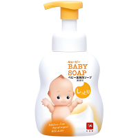COW BRAND Kewpie Мыло детское, гипоаллергенная пенка, 0+