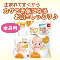 COW BRAND Kewpie Мыло детское, гипоаллергенная пенка, 0+