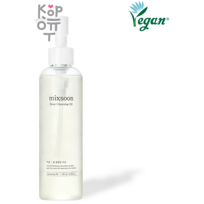 mixsoon Bean Cleansing Oil - Гидрофильное масло с Соевыми Бобами 195мл.