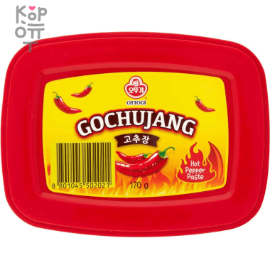 Ottogi Gochujang Pepper Paste - Оттоги Паста перцовая Кочуджан, 170гр. — Корейские товары для всей семьи(КорОпт)