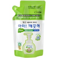 CJ LION Ai - Kekute Clean Antibacterial Foam - Жидкая Антибактериальная пена для рук с ароматом зеленого винограда