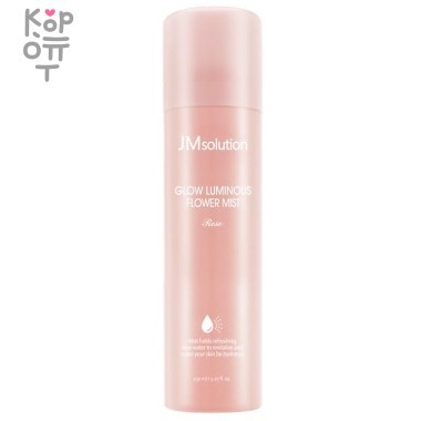 JMsolution Glow Luminous Flower Sun Spray SPF 50+ PA+++ Солнцезащитный спрей для лица с розой 180мл. — Корейские товары для всей семьи(КорОпт)