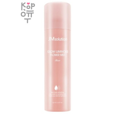 JMsolution Glow Luminous Flower Sun Spray SPF 50+ PA+++ Солнцезащитный спрей для лица с розой 180мл.