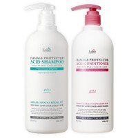 Lador Damage Protector Acid Conditioner - Кондиционер с аргановым маслом и коллагеном 900 мл