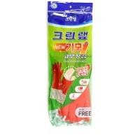 Clean Wrap Late Gloves with Warm Lining - Перчатки из угольного латекса с тканевой подкладкой
