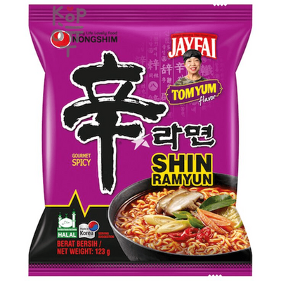 NONGSHIM Shin Ramyun Tom Yum Flavor Лапша сублимированная острая со вкусом Том Ям, 130 г