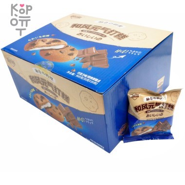 Печенье Hefeng с нежнейшим моти и Шоколадным вкусом — Корейские товары для всей семьи(КорОпт)