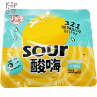 Конфеты SOUR Hi кислая карамель со вкусом Лимона