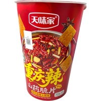 Чипсы в Гигантской упаковке Тяньвей - Знакомство с мясной Азией, 248гр.