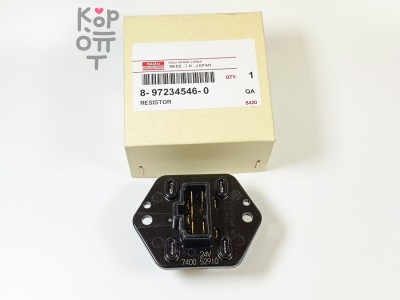 Резистор отопителя 8-97234-546-0 24V 5 контактов для ISUZU