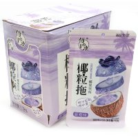 Напиток Кокосовый Coconut Drink Желе с кусочками фруктов и вкусом Черники, 65гр.
