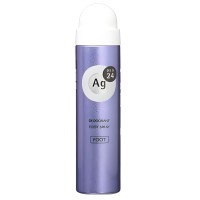 SHISEIDO Ag DEO24 - Спрей дезодорант-антиперспирант для ног с ионами серебра без запаха, 142 г