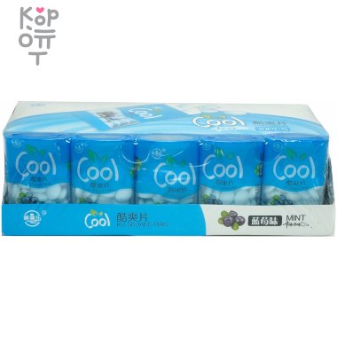 Леденцовая карамель Ku Shuang со вкусом Черники — Корейские товары для всей семьи(КорОпт)