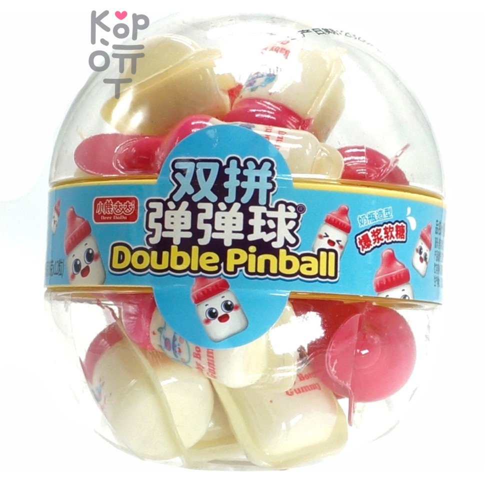 Мармелад Deer DaDa Double Pinball - Детские бутылочки, заполненные фруктовым джемом