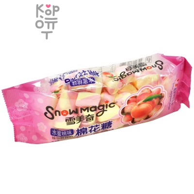 Маршмеллоу Snowmagic со вкусом Персика, 138гр.