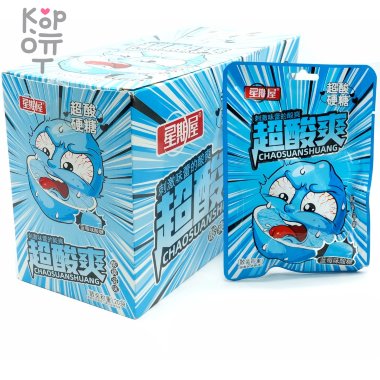 Леденцы супер кислые лимоны ChaoSuan Sour Candy со вкусом Черники — Корейские товары для всей семьи(КорОпт)